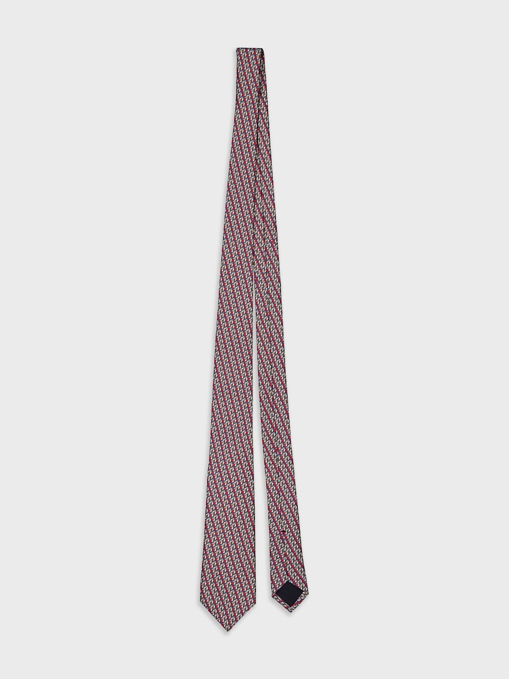 Valigeria Print Silk Tie