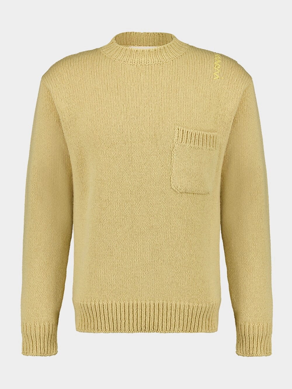 Vanilla Wool Sweater with Pocket Knitwear Mens - men's sweaters sale