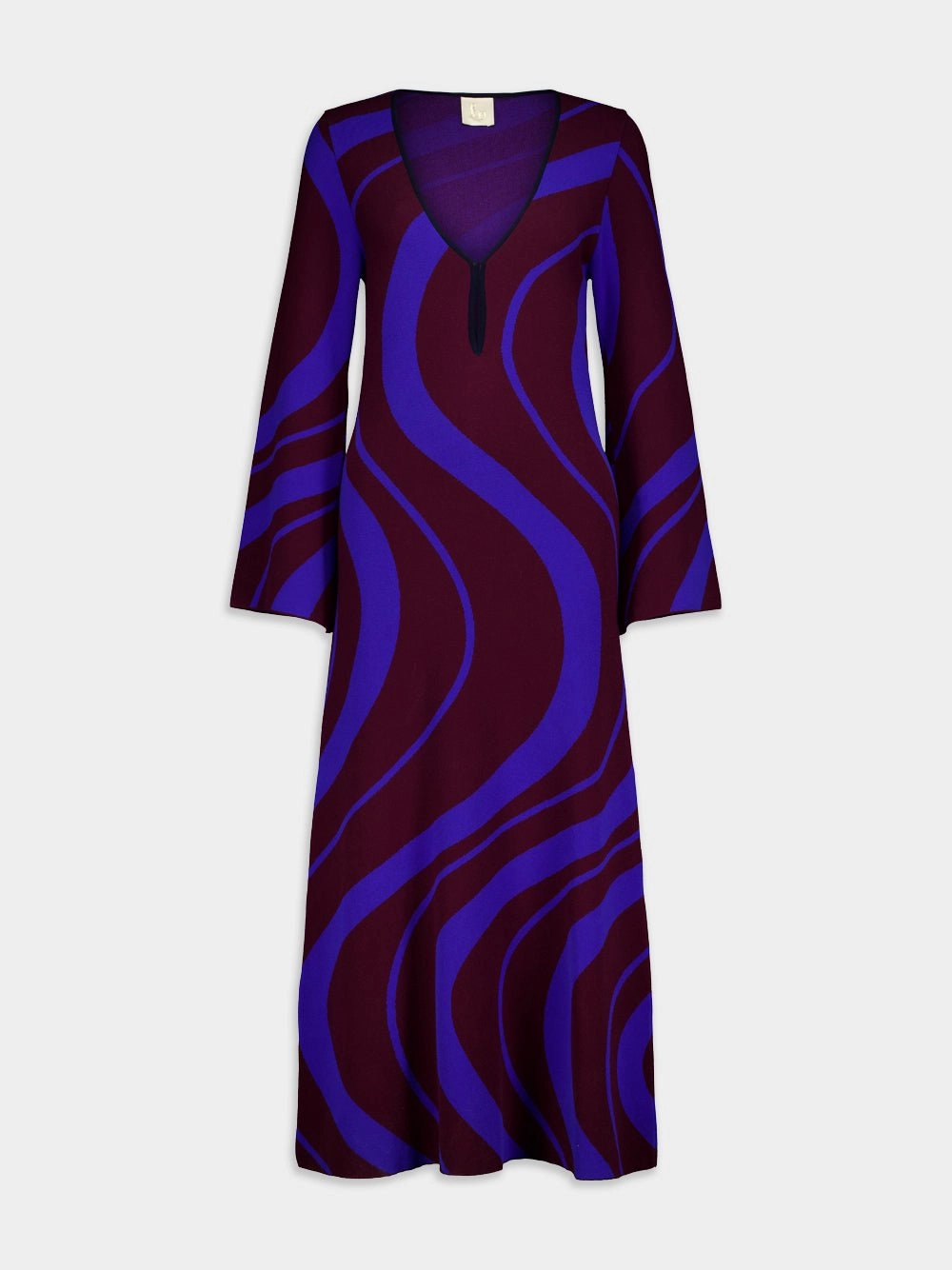 Varvara Jacquard Maxi Dress