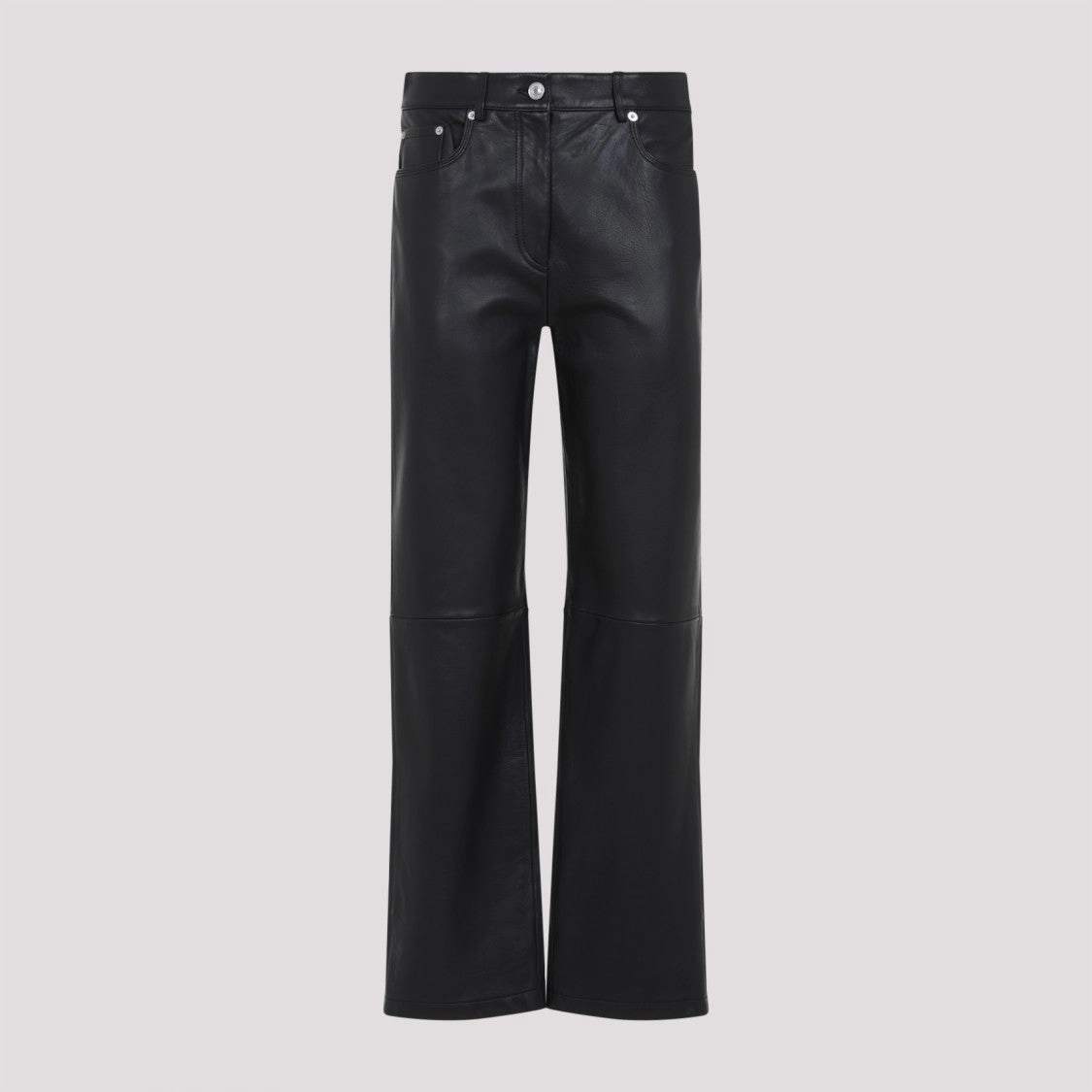 Velo Black Leather Pants