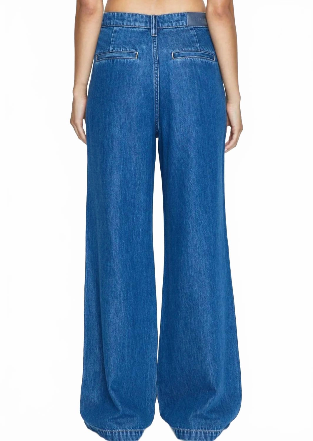 Victoria Wide Leg Pants In Midnight Sun