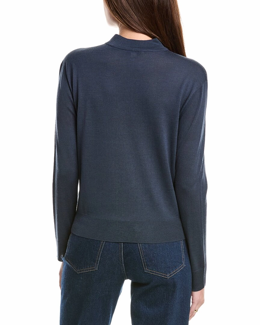 Vince Wool Mock Pullover