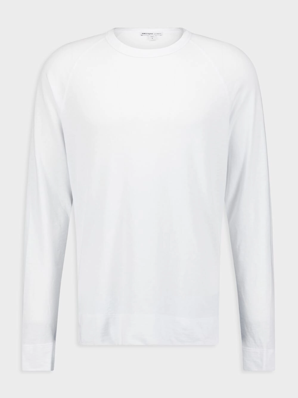 Vintage French Terry White Sweatshirt Tops Mens - thermal tops