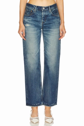Vintage Straight-Leg Jeans In Blue womens palazzo pants deal