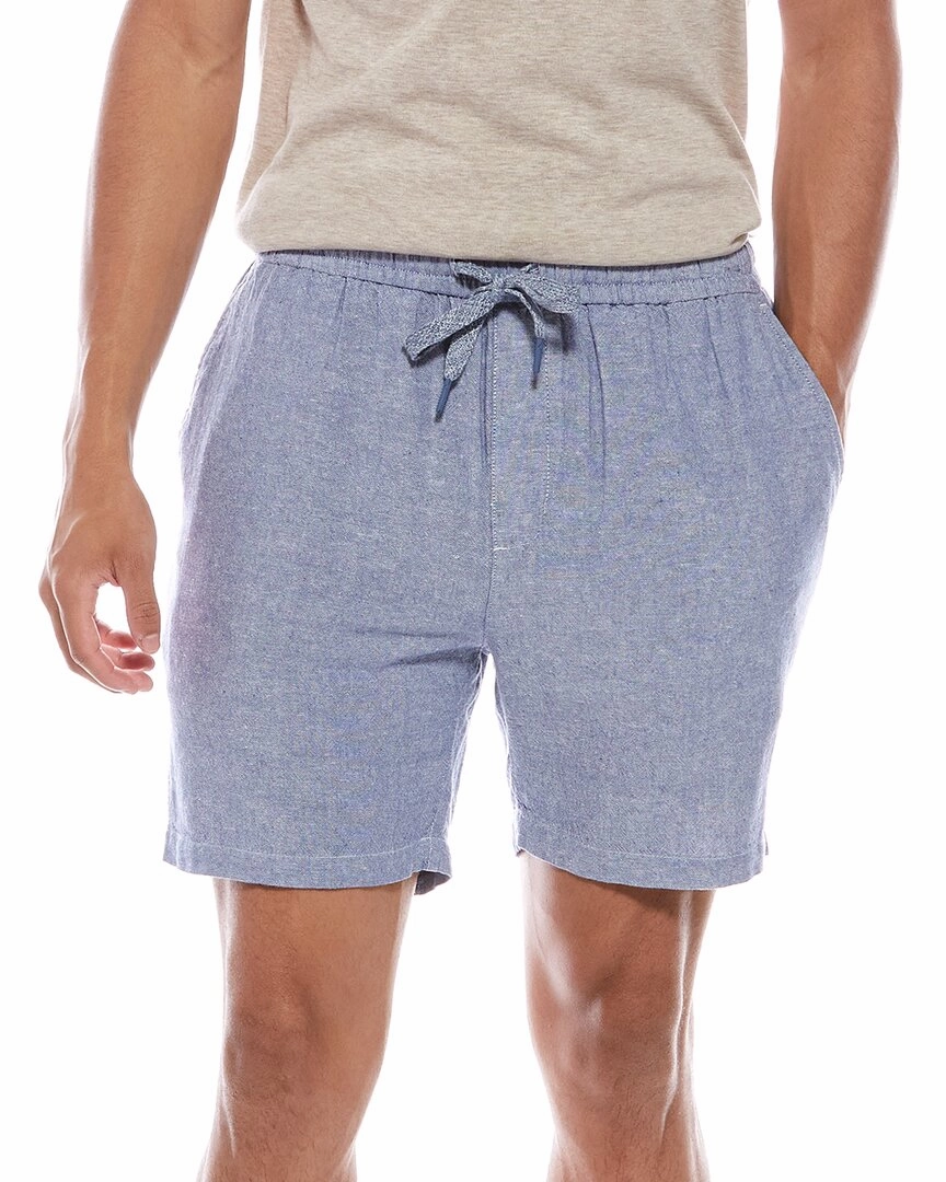Vintage Summer Linen-Blend Short