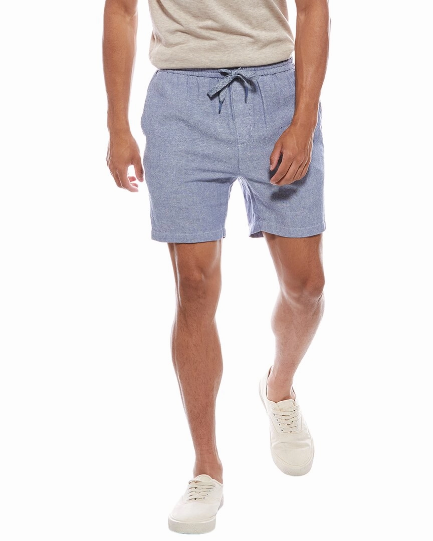 Vintage Summer Linen-Blend Short