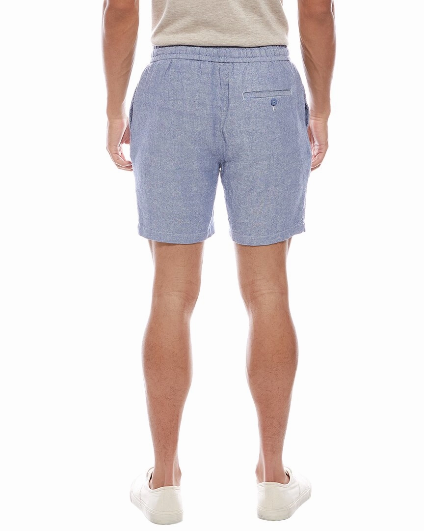 Vintage Summer Linen-Blend Short