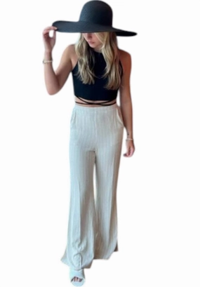 Vivvy Pants In Natural womens denim shorts discount