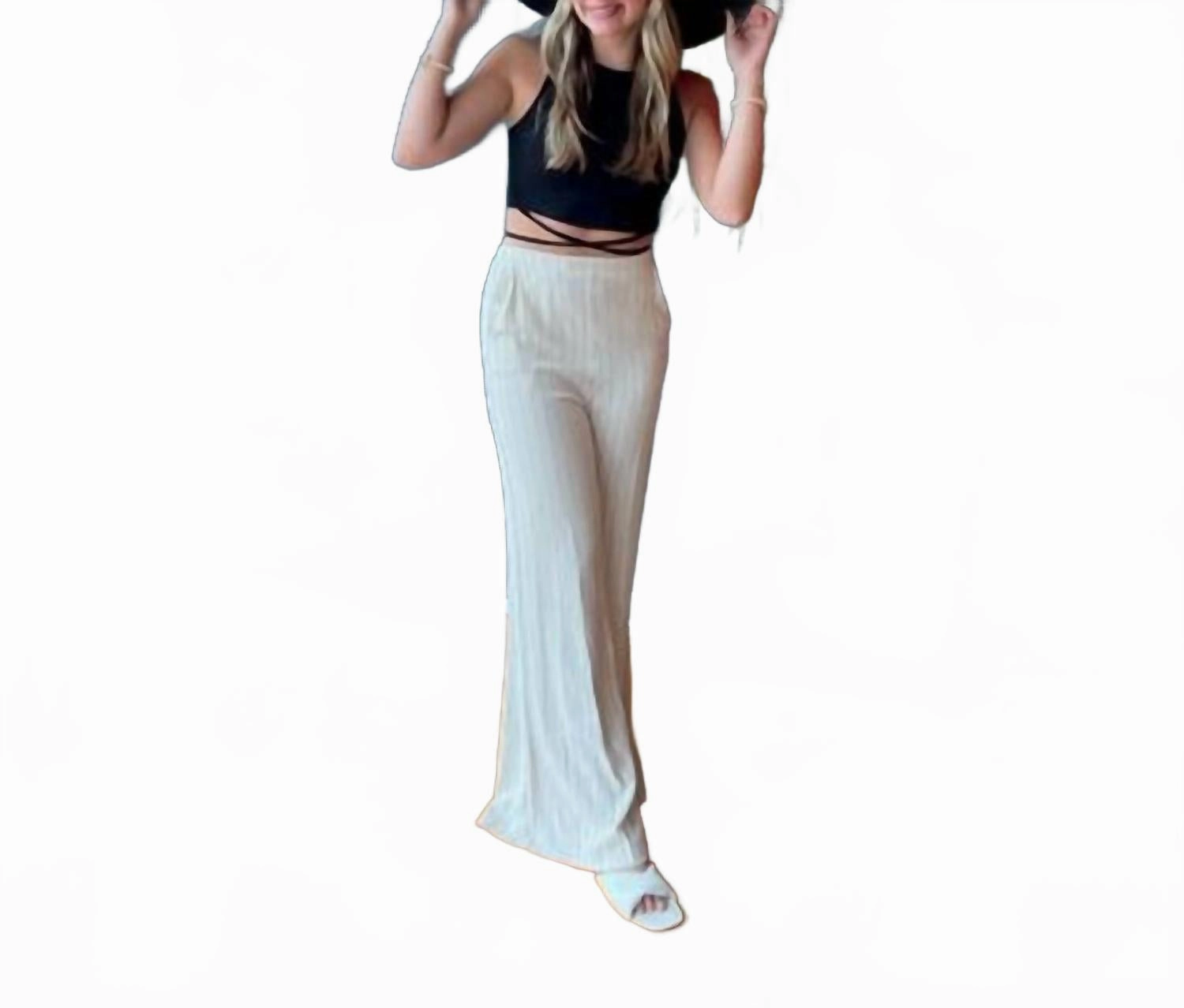 Vivvy Pants In Natural