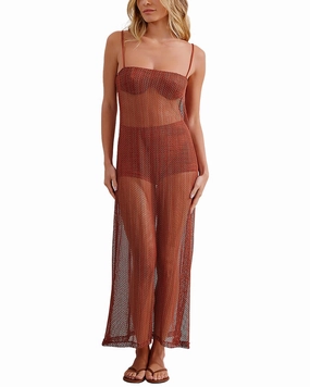 ViX Emma Long Cover-Up Swim Womens - sustainable swimwear