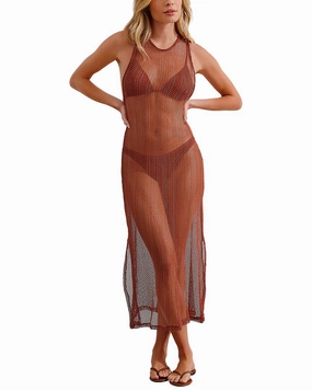 ViX Twist Long Cover-Up Swim Womens - sustainable swimwear
