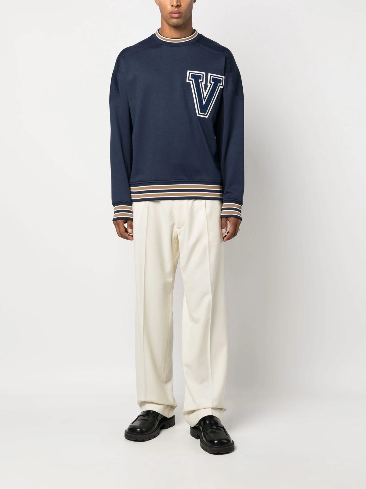VLogo Crew-Neck Sweatshirt