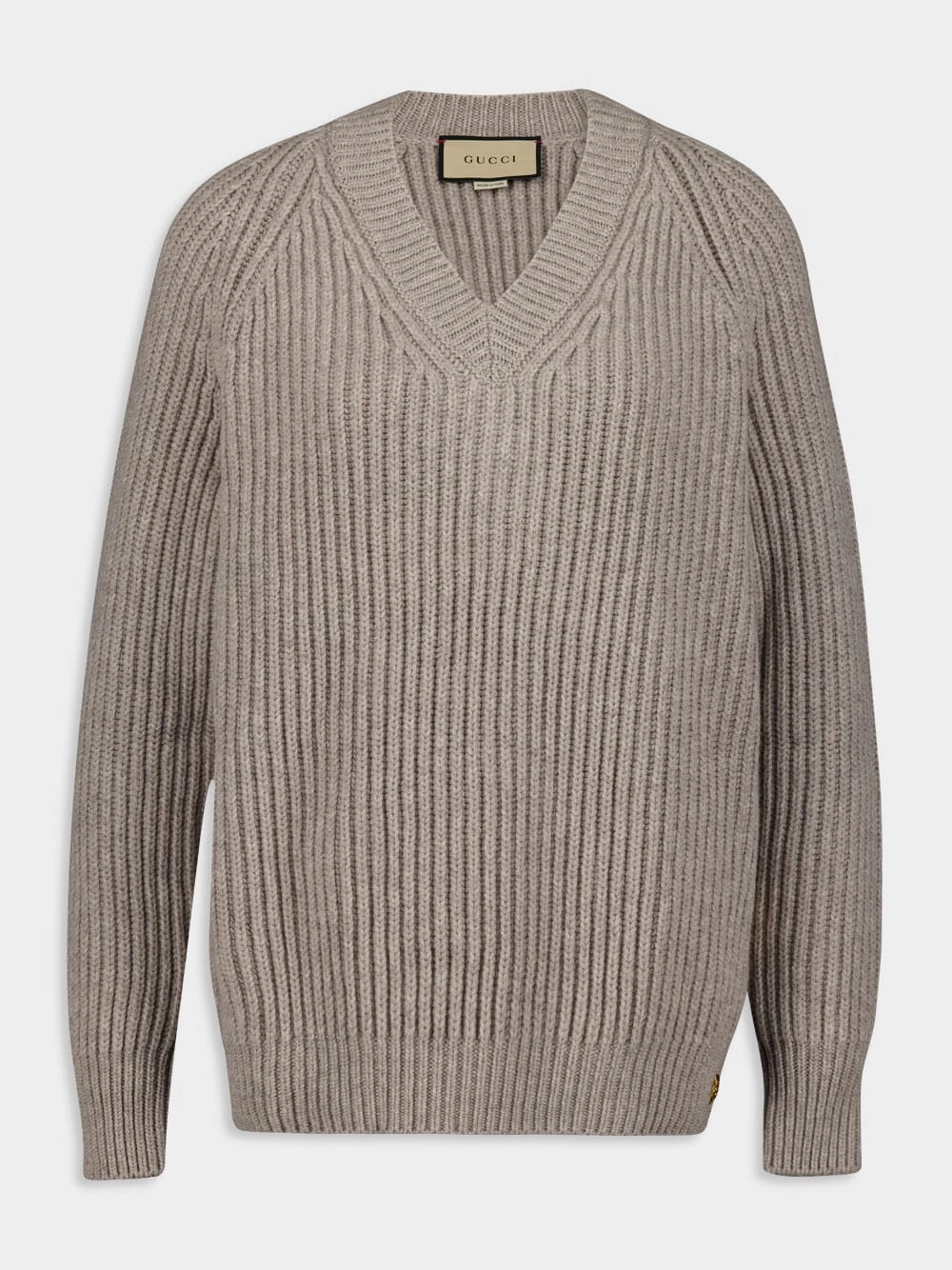 Warm Grey Wool-Cashmere Sweater Knitwear Womens - women's knitwear cheap