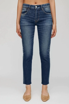 Warren Skinny In Blue womens cropped pants sale