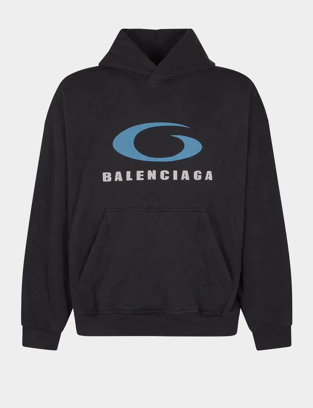 Washed Black Loop Sports Icon Sweatshirt Tops Mens - thermal tops