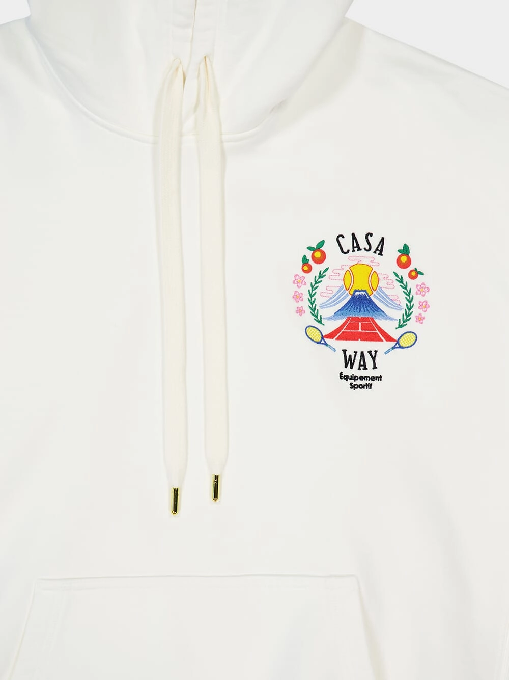 White Casa Way Mountain Sweatshirt