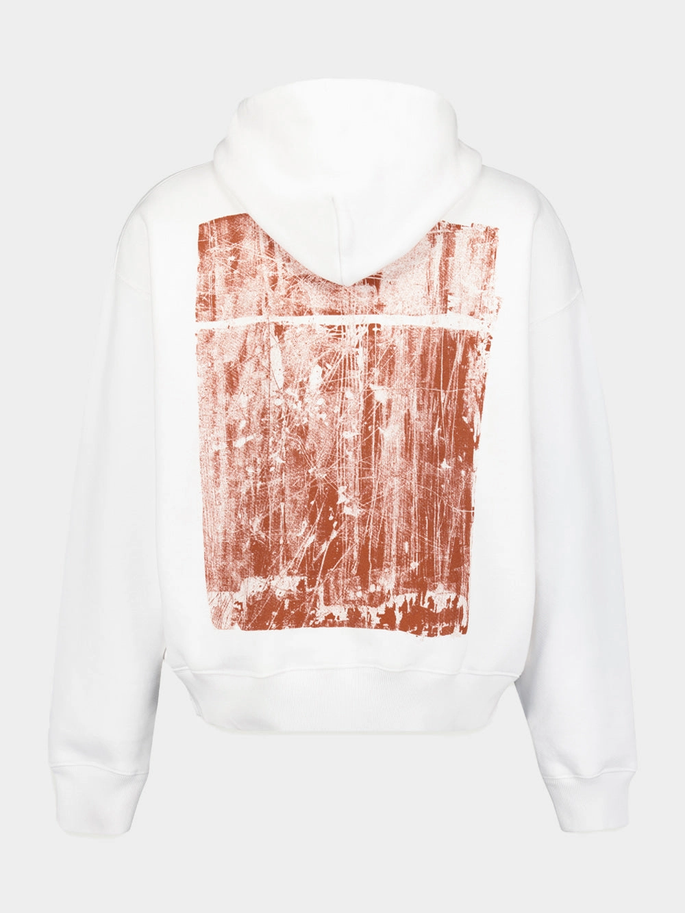 White Cotton Hoodie