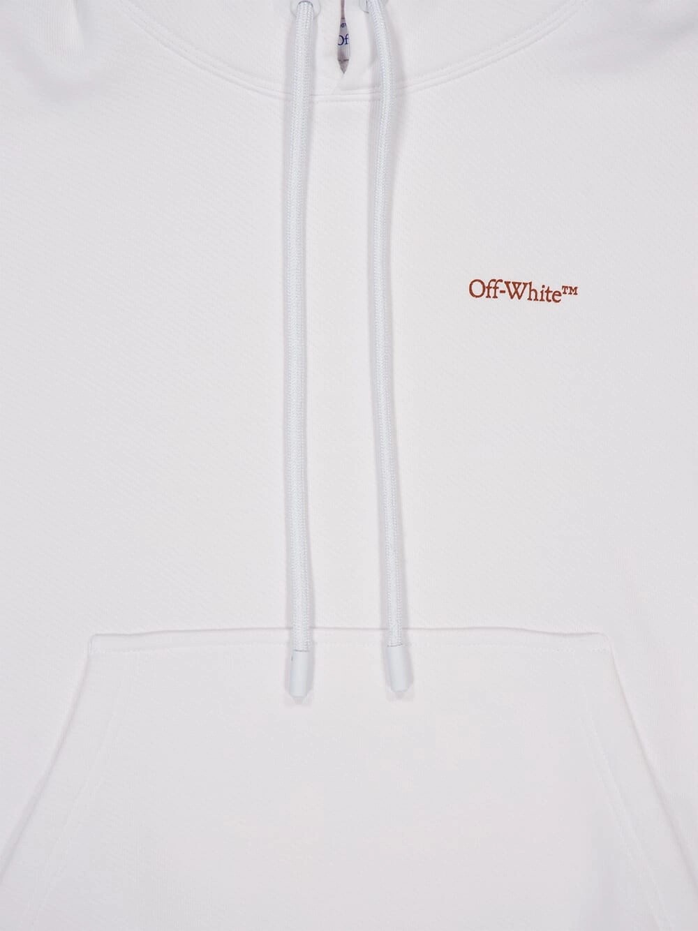 White Cotton Hoodie