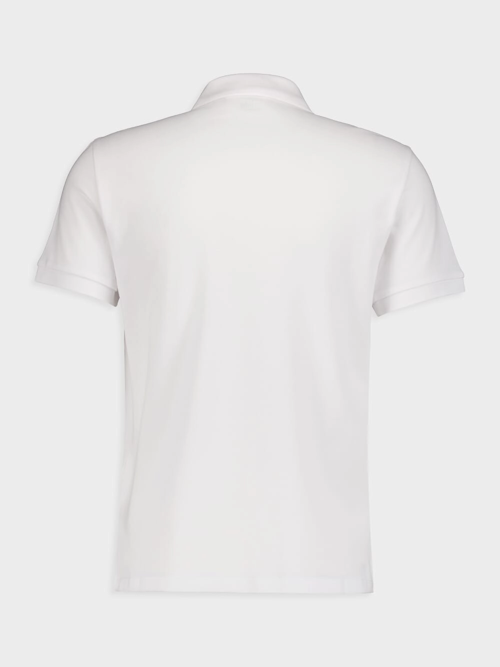 White Cotton Polo Shirt