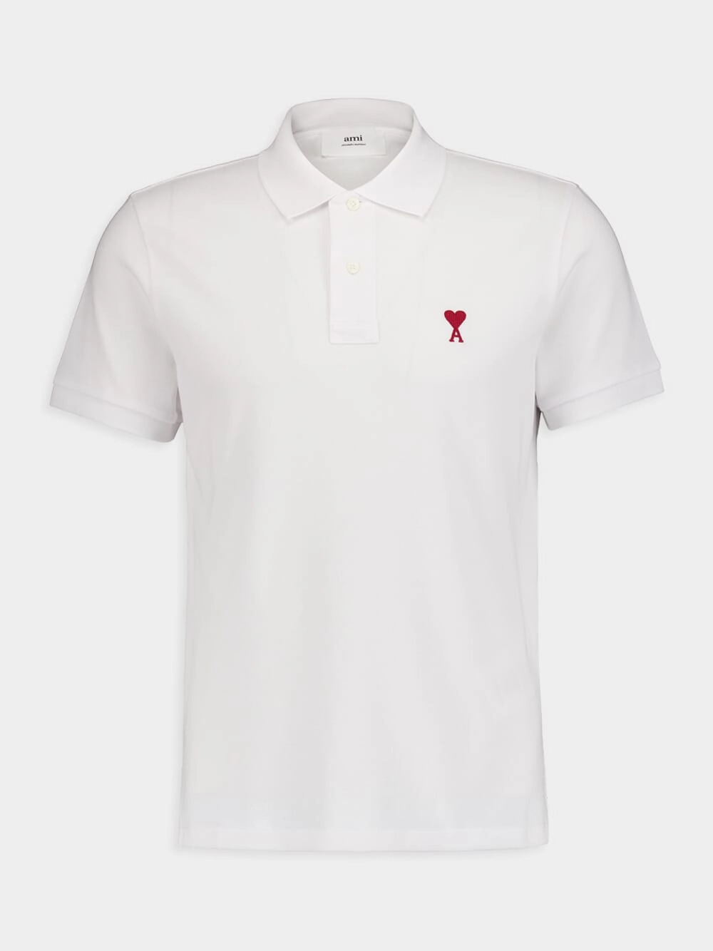White Cotton Polo Shirt Tops Mens - men's t-shirts outlet