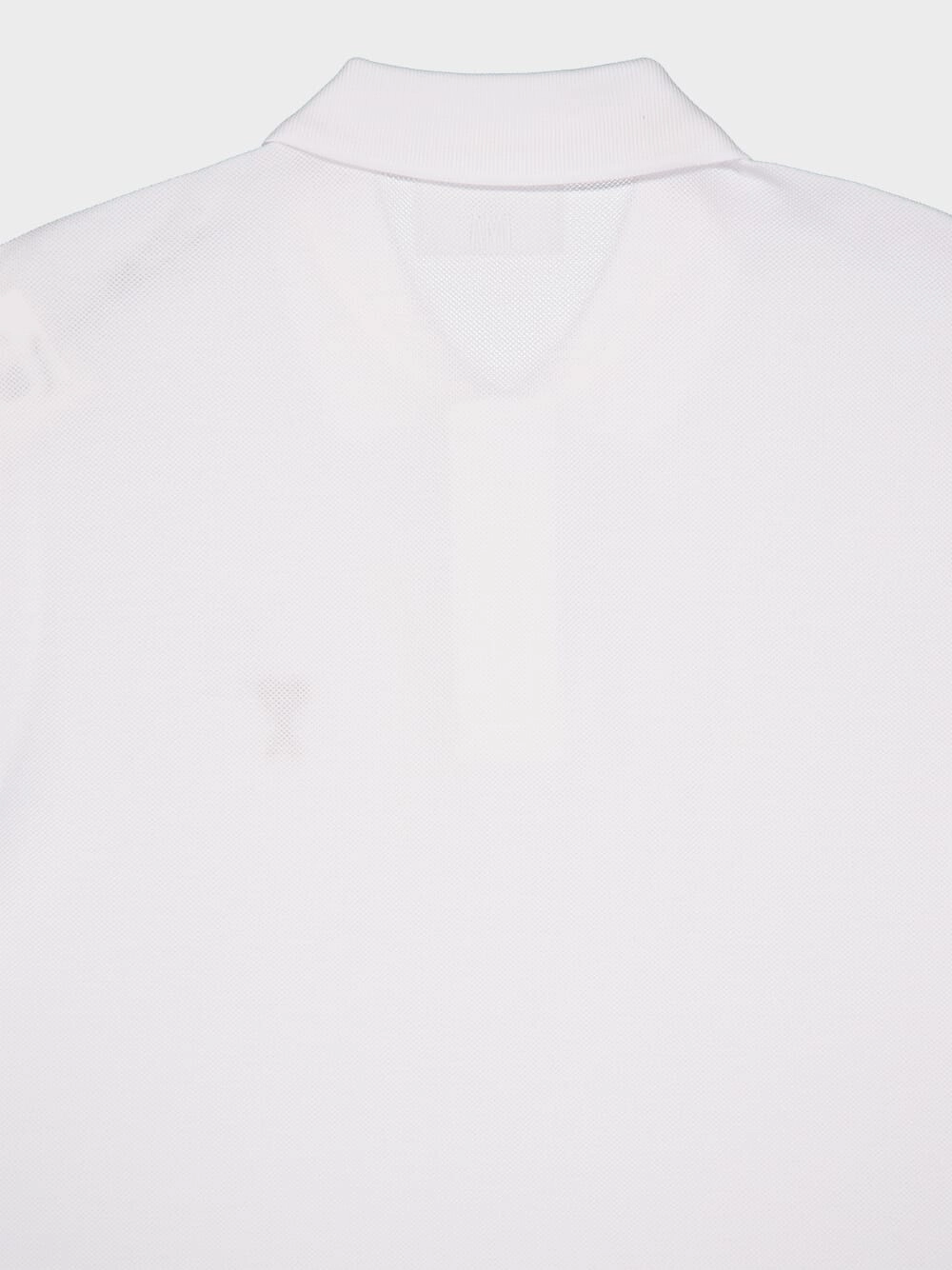 White Cotton Polo Shirt