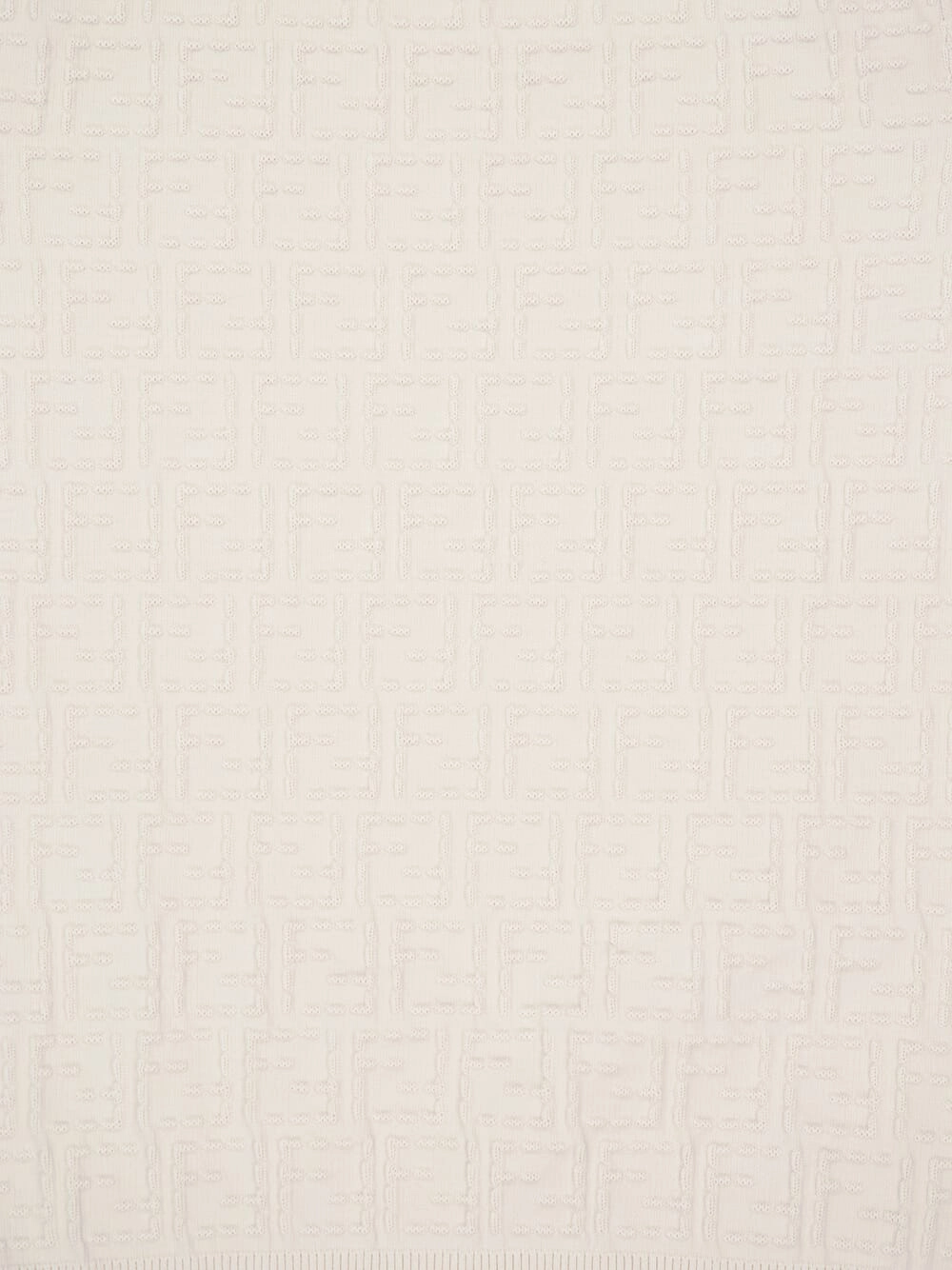 White FF Selleria Cotton Pullover