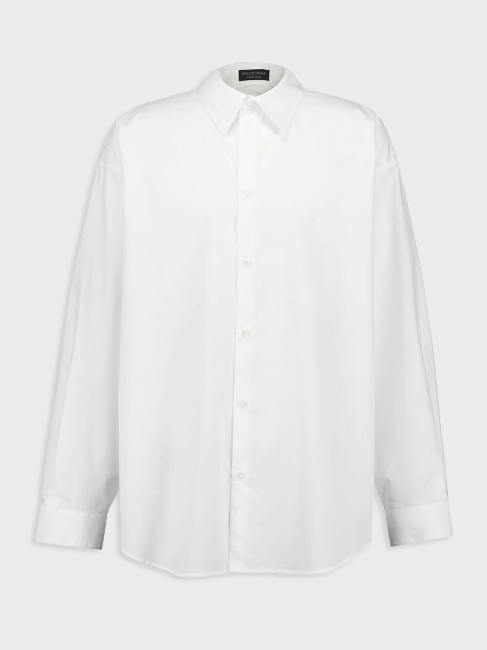White Minimal Poplin Shirt Suits Mens - men's suits outlet