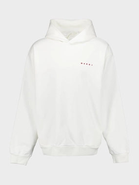 White Organic Cotton Hoodie Tops Mens - thermal tops
