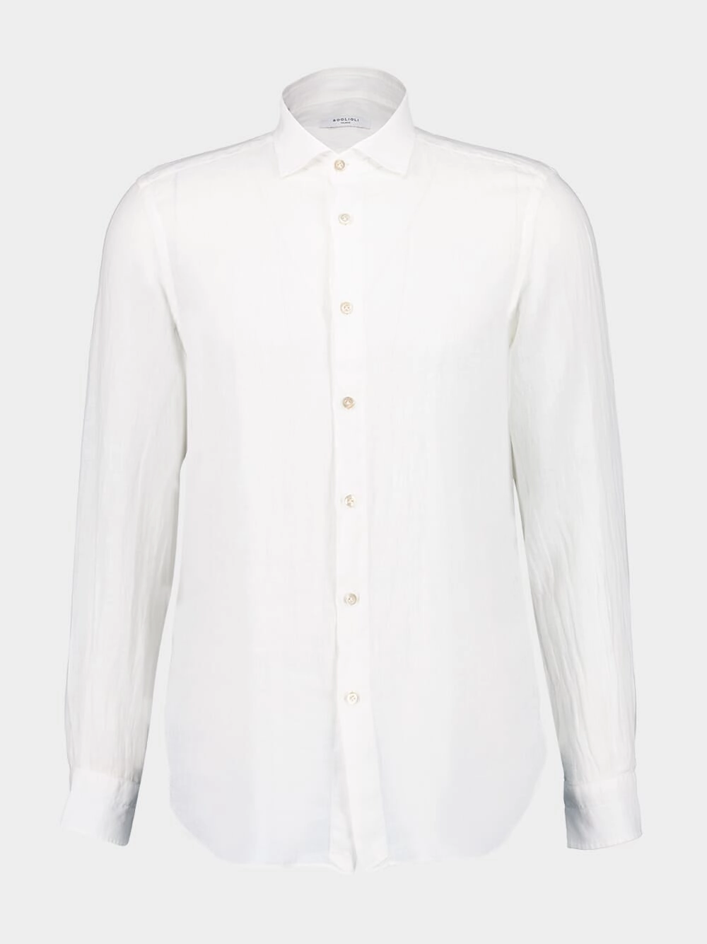 White Regular Fit Linen Button-Up Shirt Suits Mens - men's suits outlet