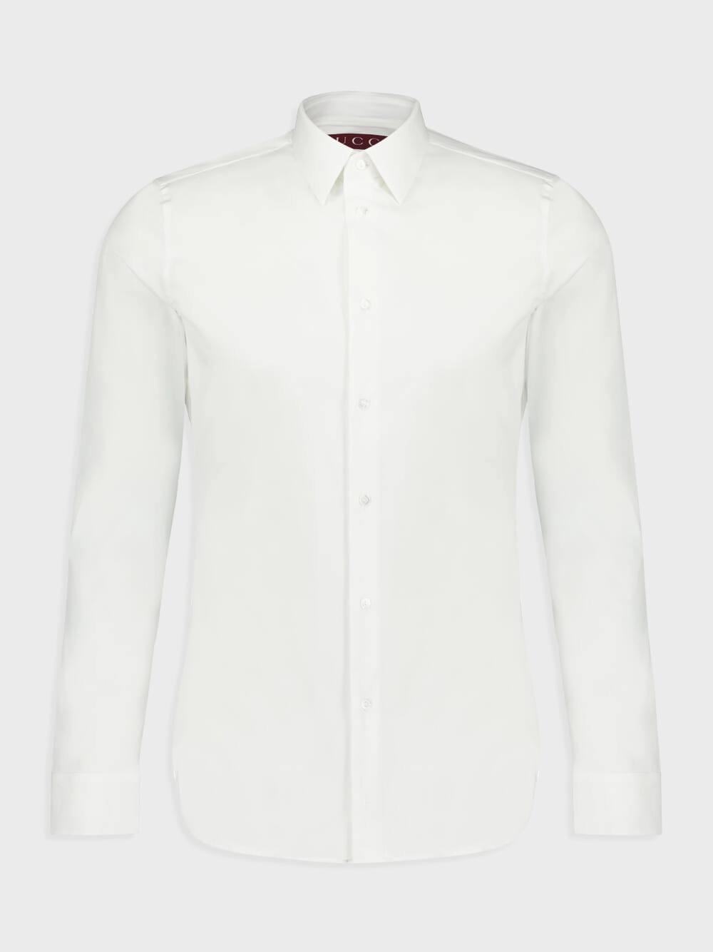 White Stretch Cotton Shirt Suits Mens - men's suits outlet