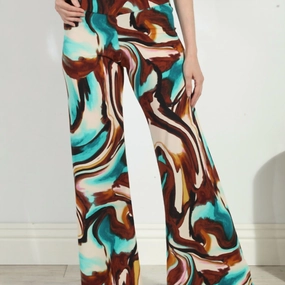 Wide Leg Print Pants In Kazia Bottoms Womens outlet online store