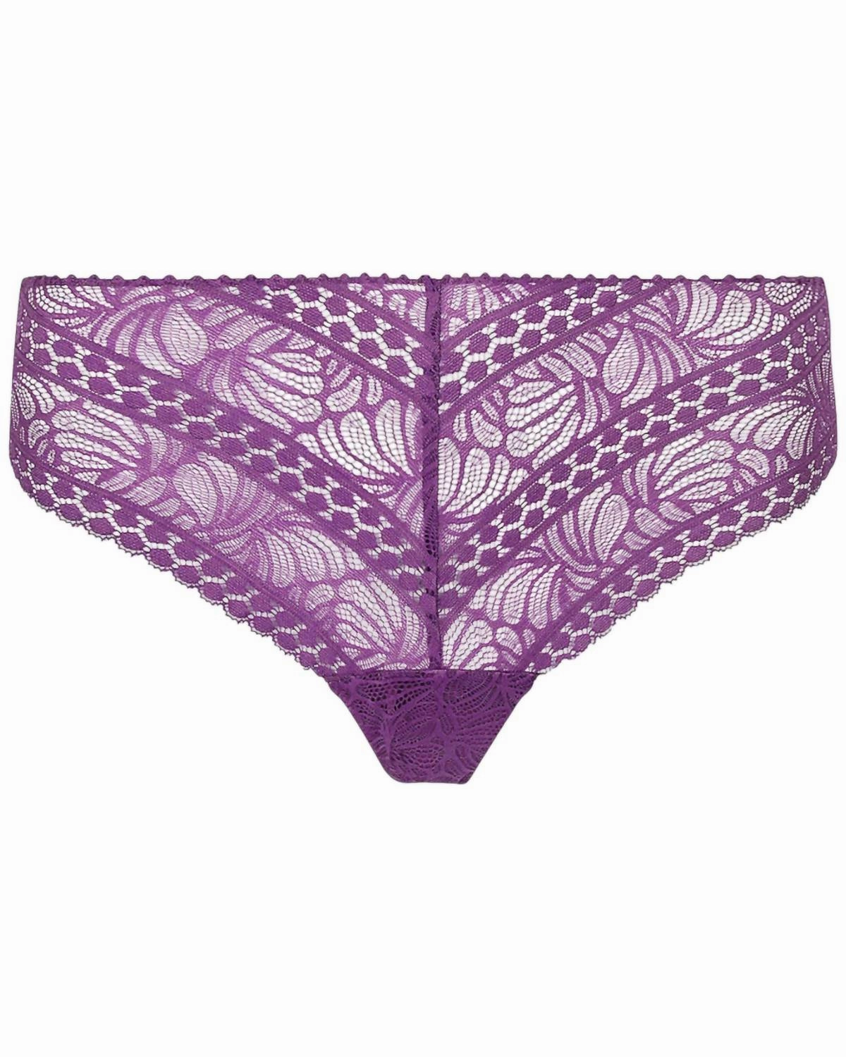 Women's Atelier Seduction Boyshorts In Prune Magic