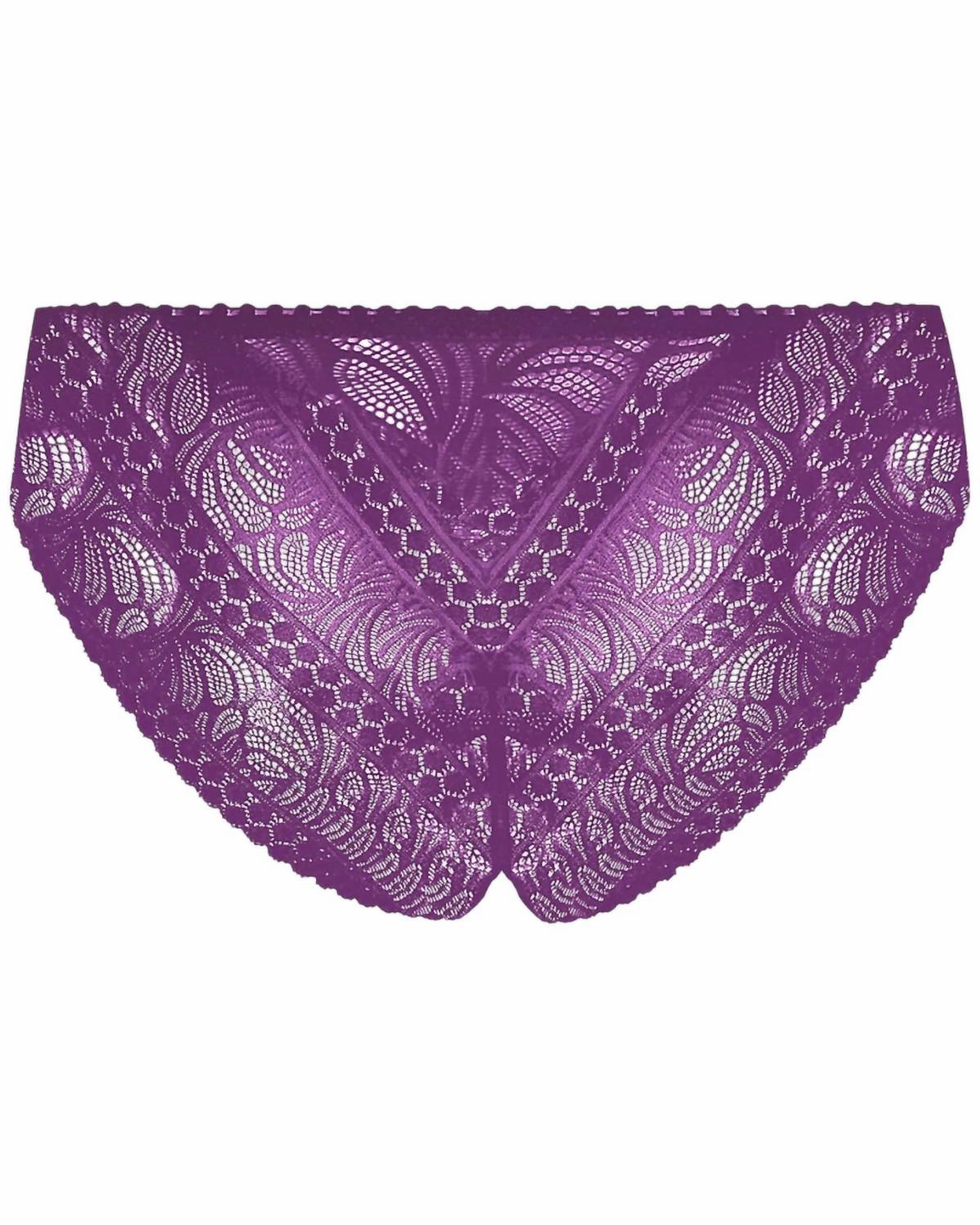 Women's Atelier Seduction Boyshorts In Prune Magic