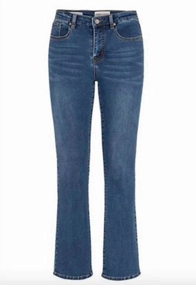 Women's Audrey Mid Rise Micro Flare Jeans In Medium Wash womens denim shorts discount