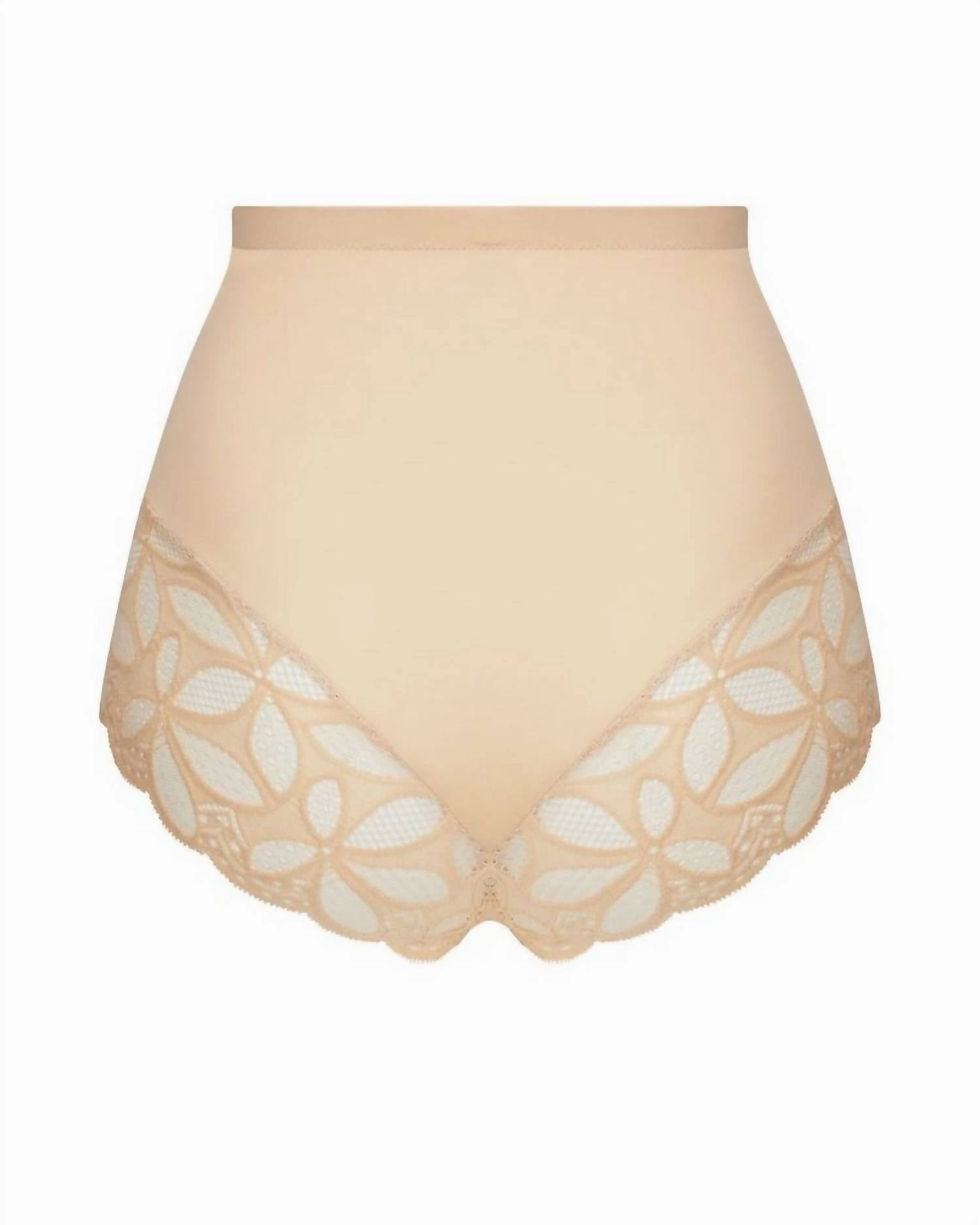 Women's Control Brief In Peche