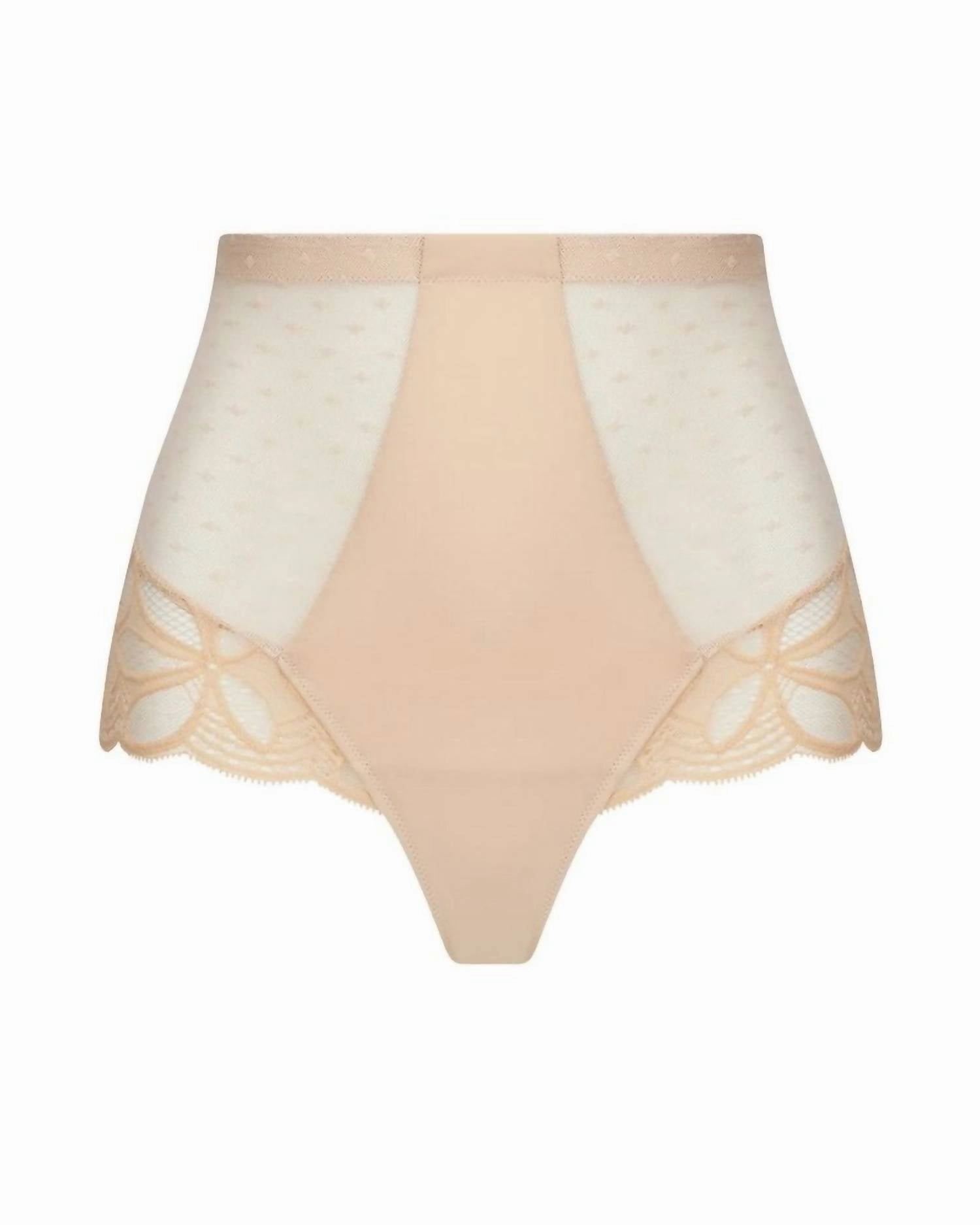 Women's Control Brief In Peche