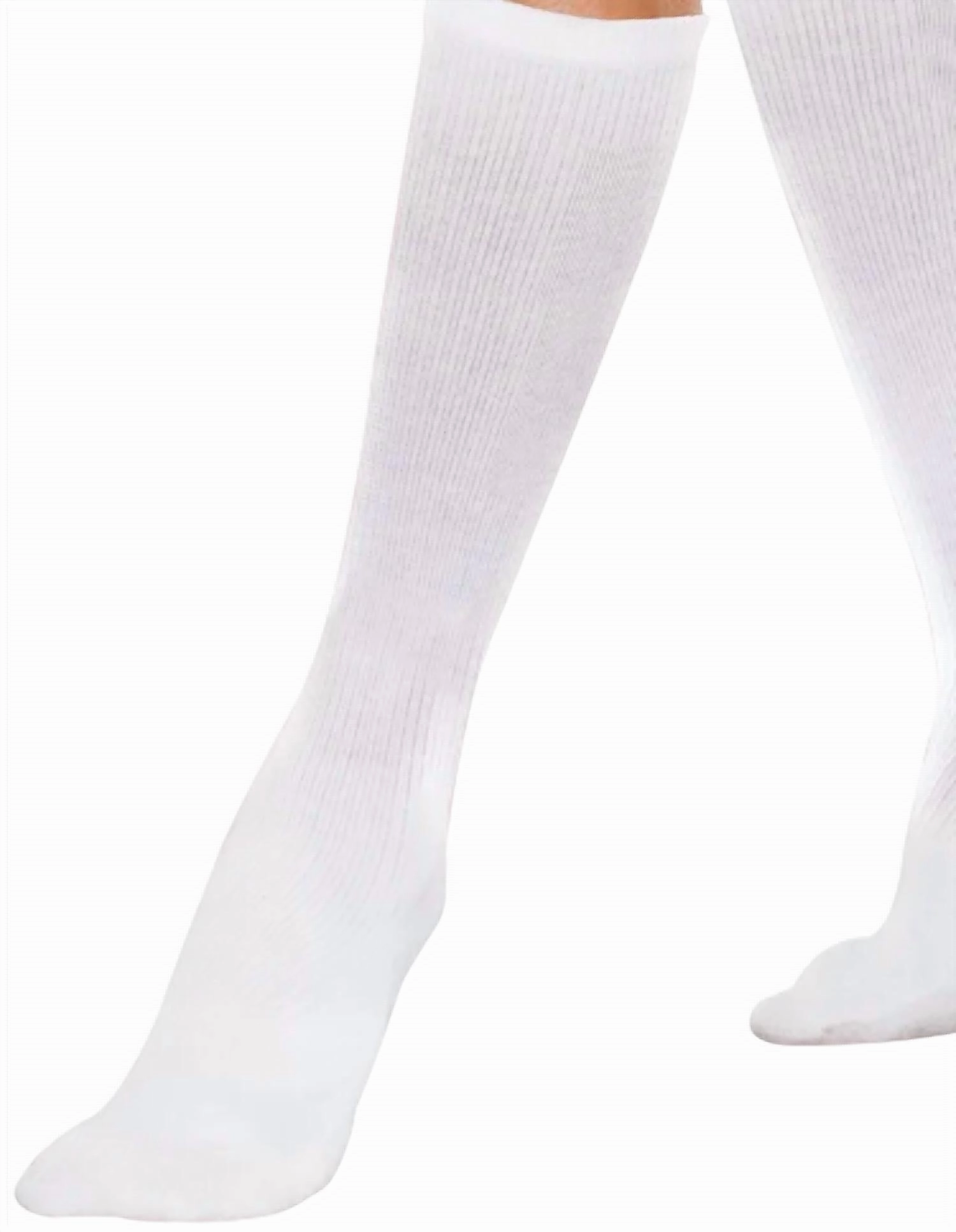 Women's Core-Spun Technologymoderate Support Maternity Socks In White