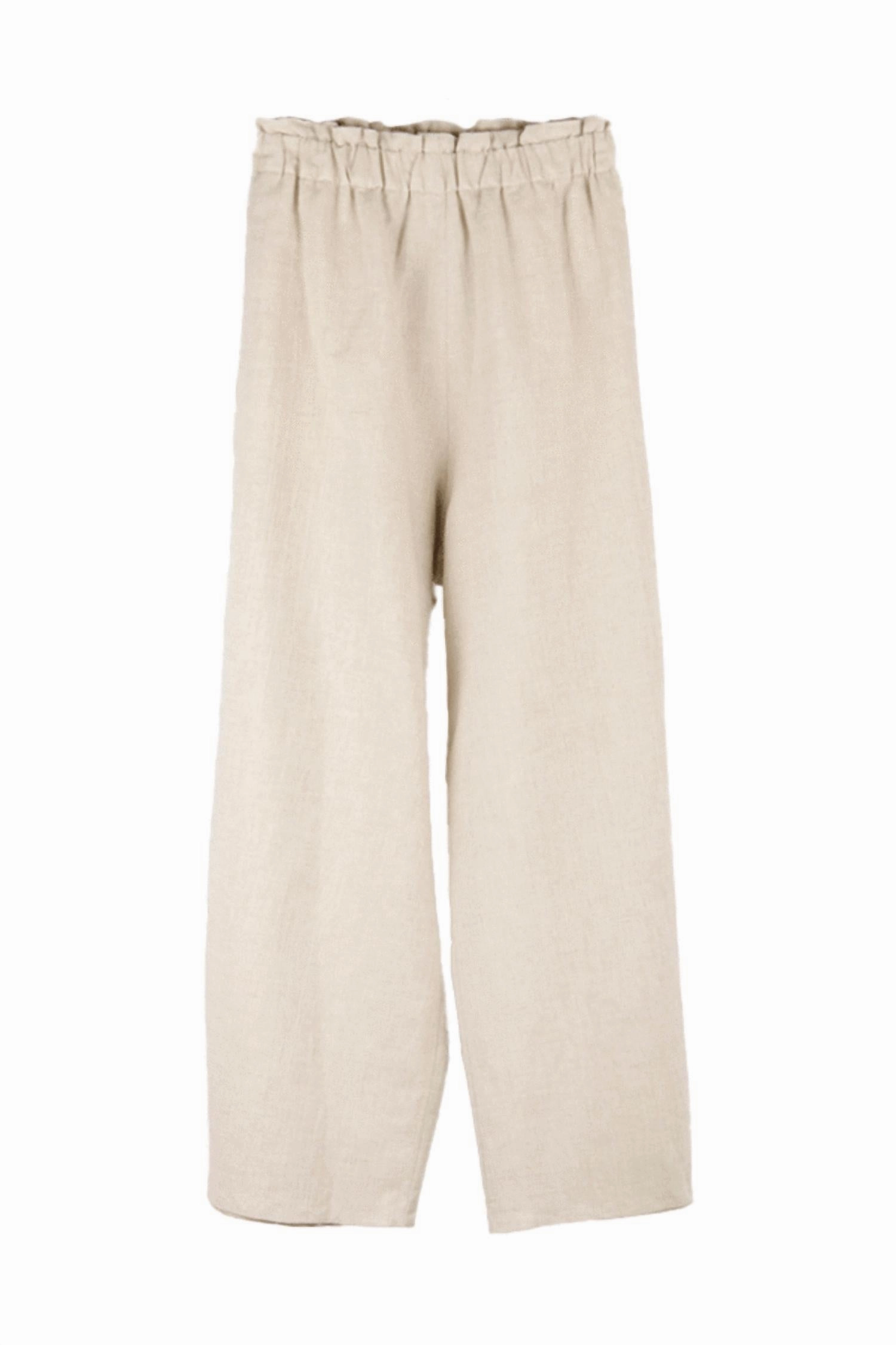 Women's Easy Pants In Beige womens palazzo pants deal