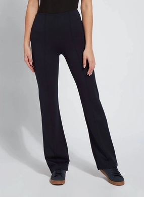 Women's Elysse Wide Leg Pants In Navy/ponte womens dress pants clearance