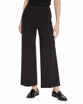 Women's Erin High Waist Wide Leg In Black womens leather pants outlet