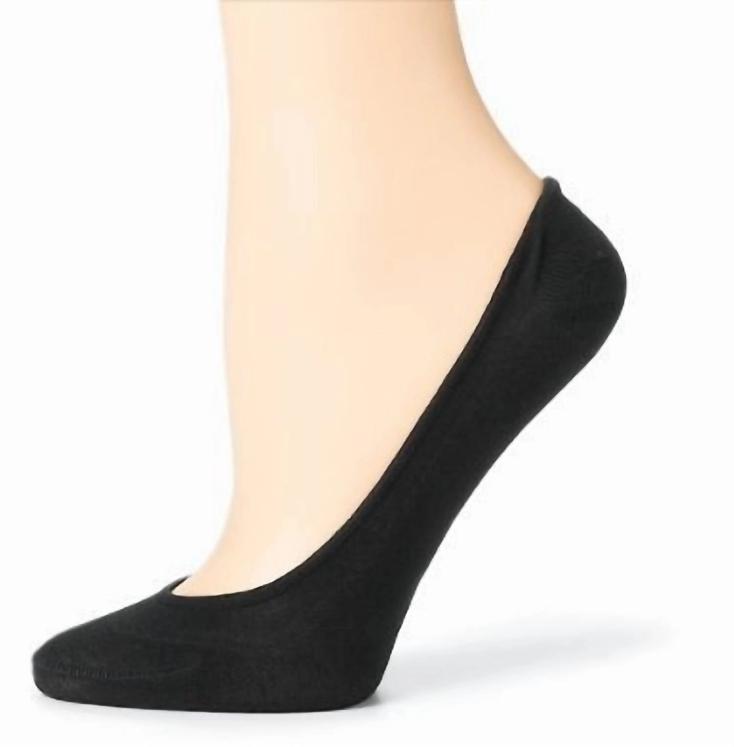 Women's Hidden Cotton Liners In Black