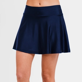 Women's High Waisted Flowy Swim Skirt With Shorts Swim Womens - padded bikinis cheap