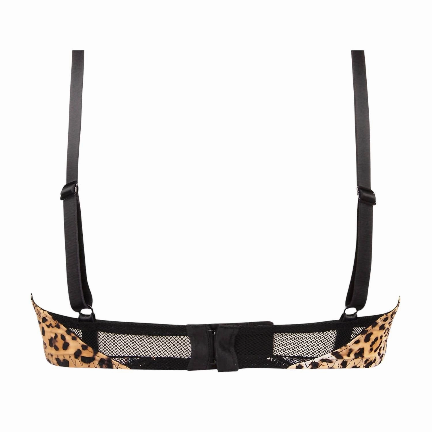 Women's Libre Panthere Padded Bra In Leopard