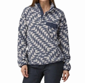 Women's Lightweight Synchilla Snap-T Pullover Top In Synched Flight Tops Womens - camisoles best price