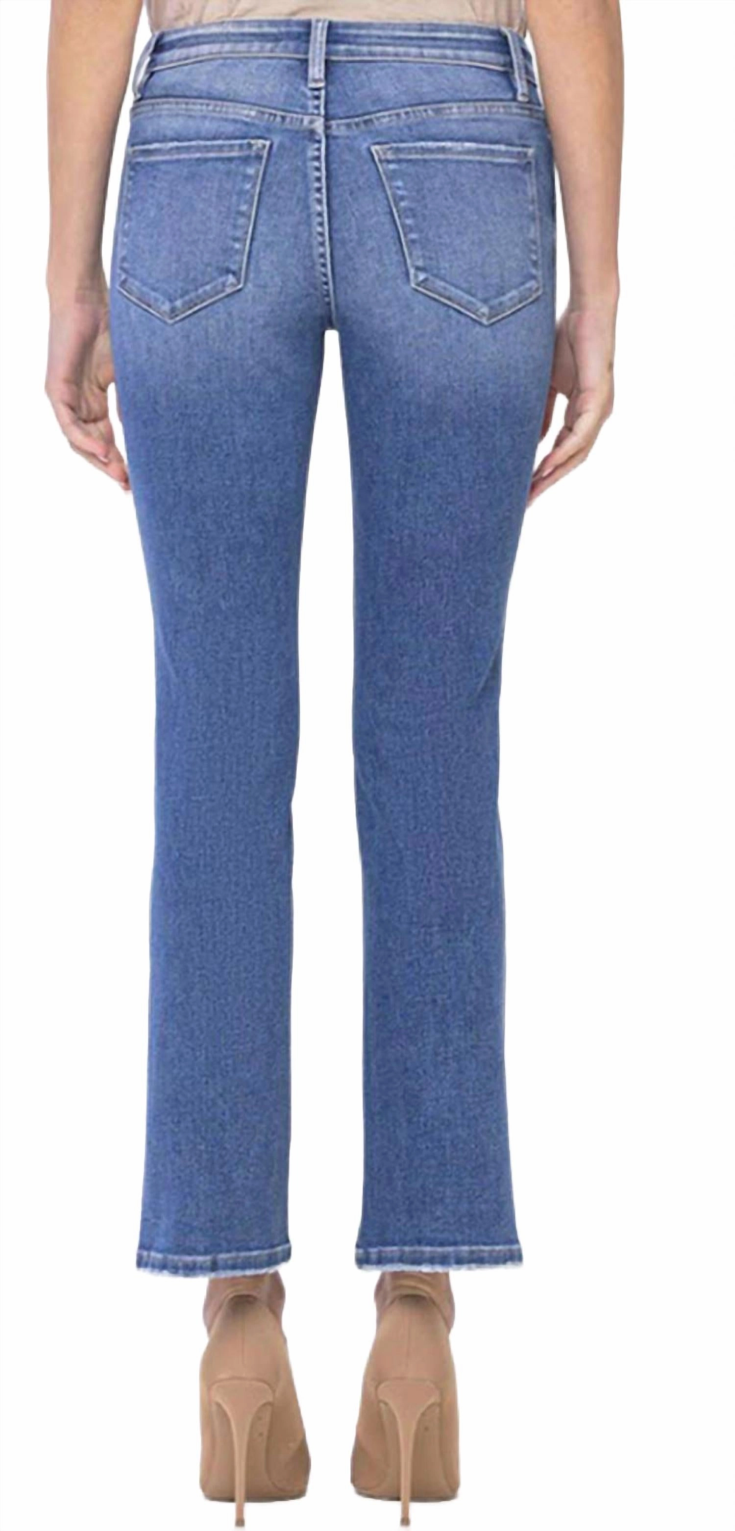 Women's Low-Rise Slim Boot-Cut Stretch Jean In Medium Blue