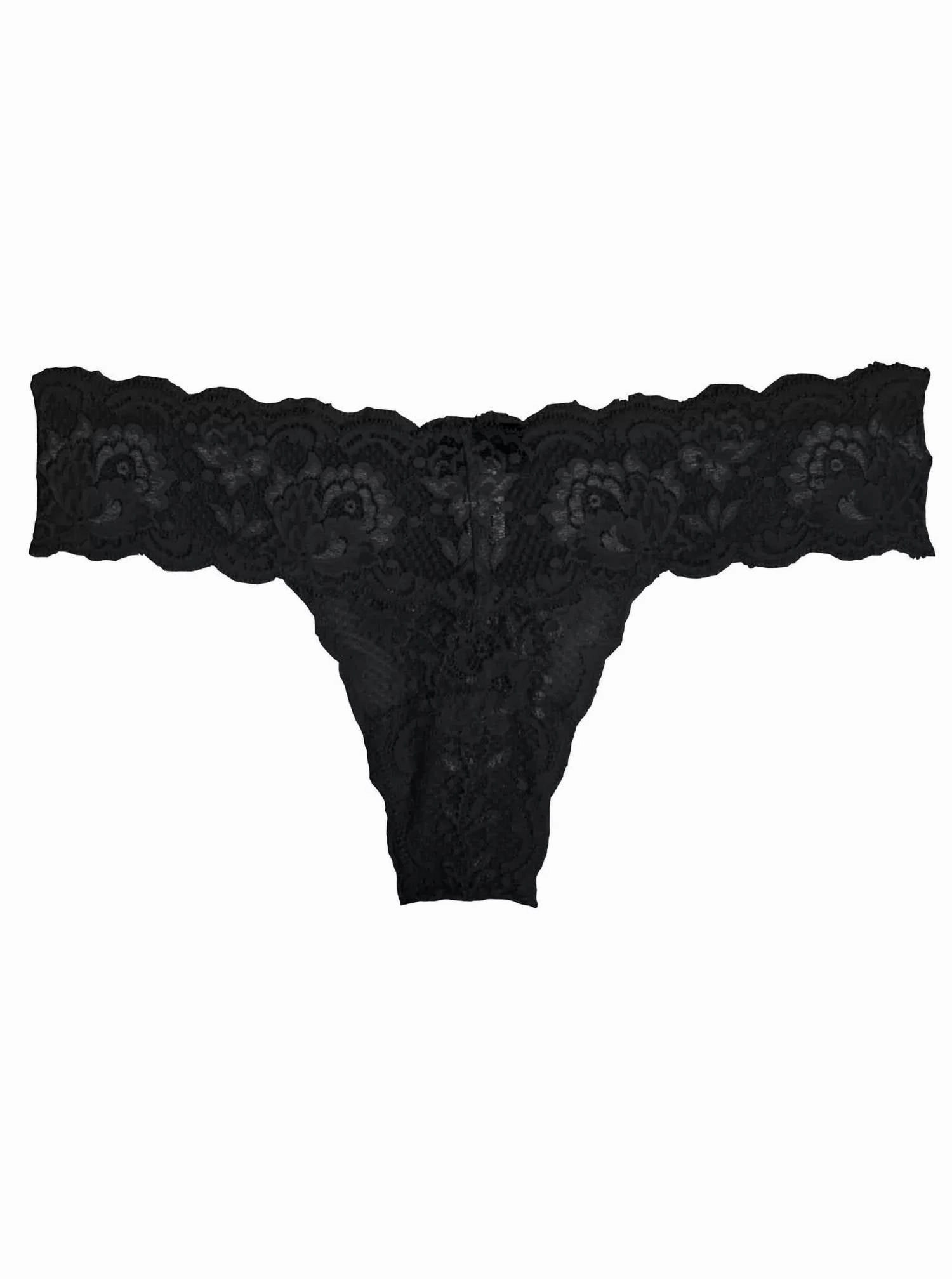 Women's Never Say Never Cutie Thong In Black