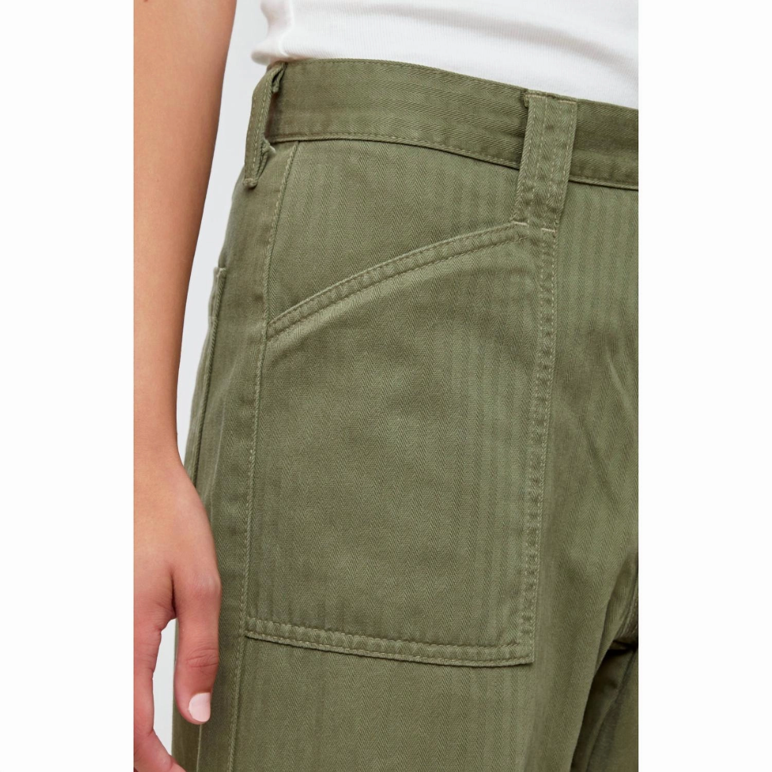 Women's Nutley Gusset Cargo Pants In Khaki