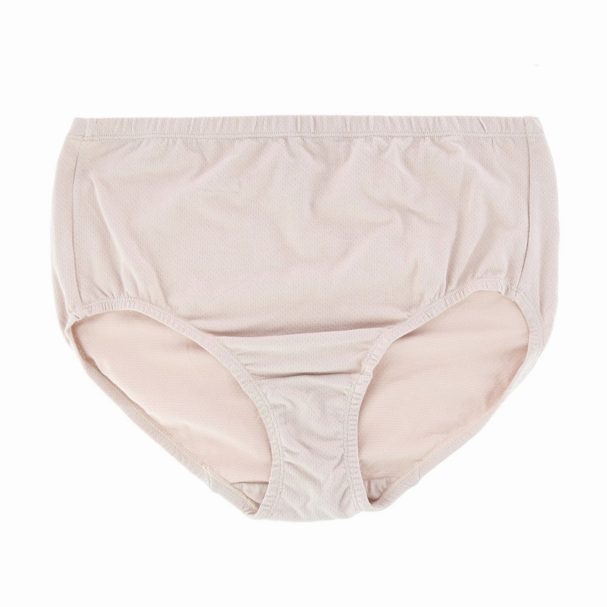 Women's Plus Size Cotton-Mesh Brief Underwear (6 Pack)