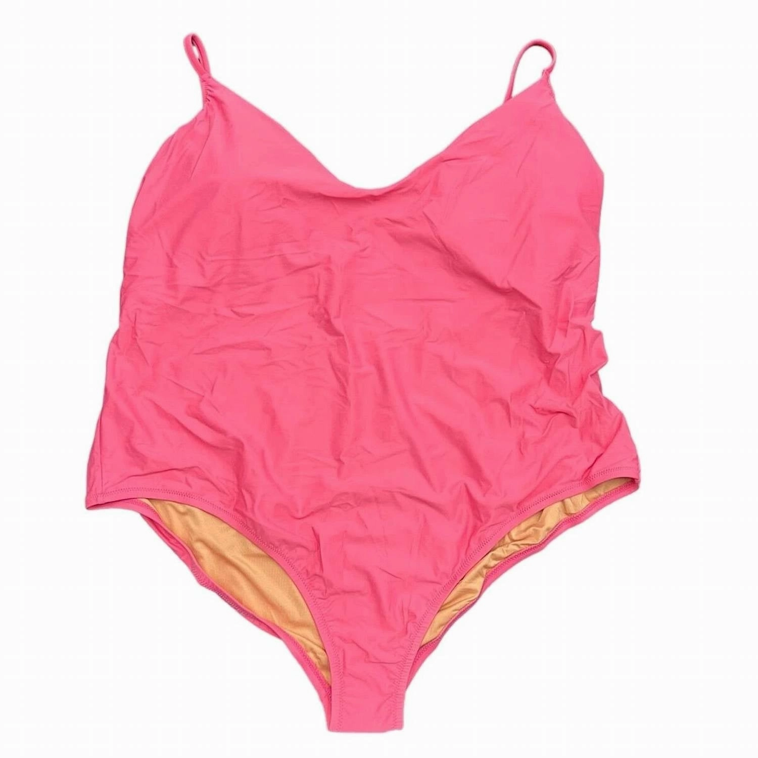 Women's Scoopneck One-Piece Swimsuit In Pink