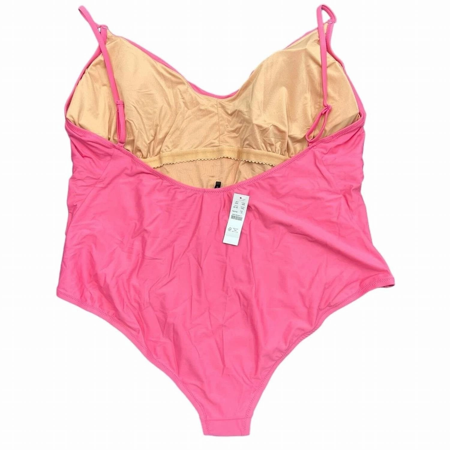Women's Scoopneck One-Piece Swimsuit In Pink